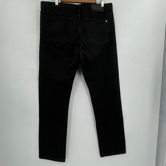 Baldwin The Henley Black Classic Slim Denim Jeans Size 36 - Picture 6 of 12